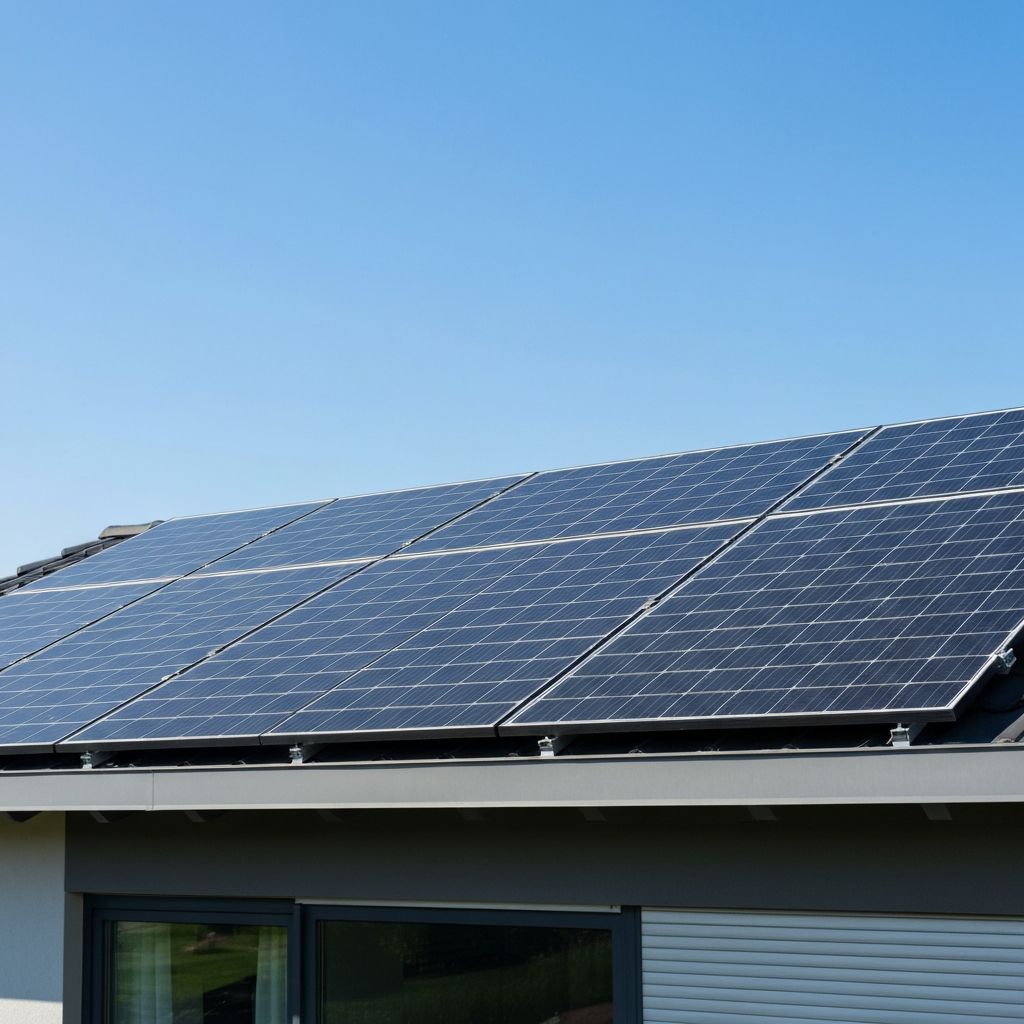 Solar power installation